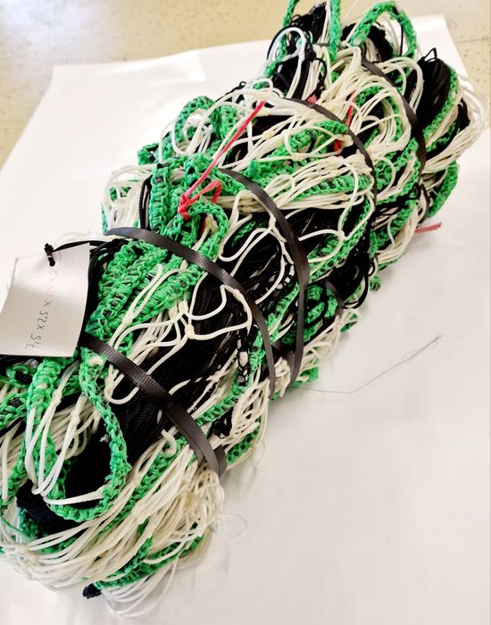 Plase / plasa pentru porți de fotbal 7.5 x 2.5 x 2.5