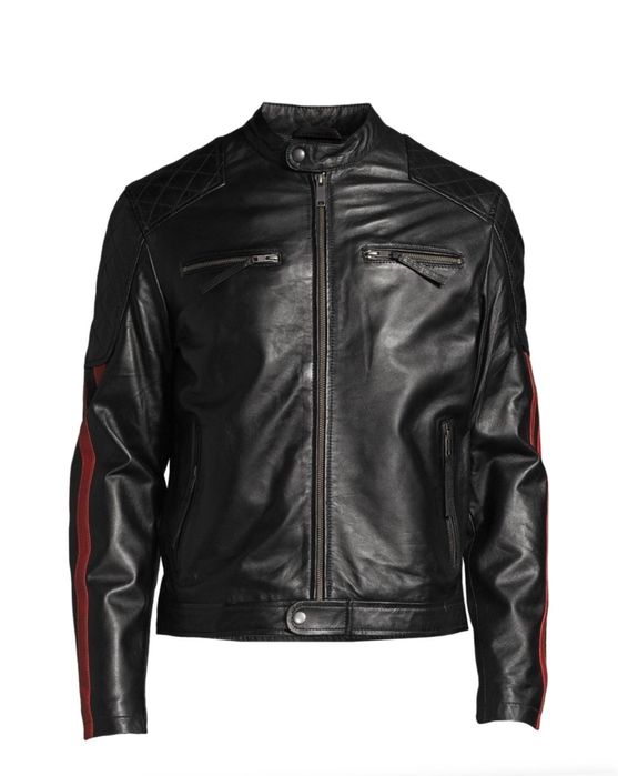 Geaca de piele naturala