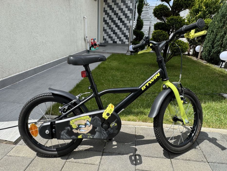 Bicicleta copii 16 inch+ roti ajutatoare