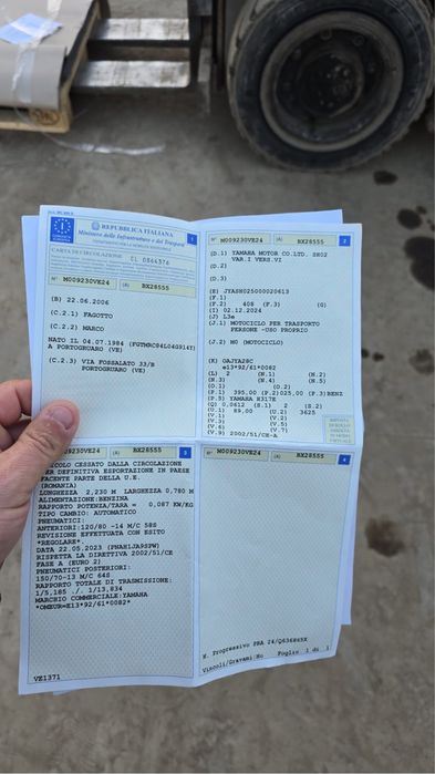 Vand scuter yamaha majesty 400