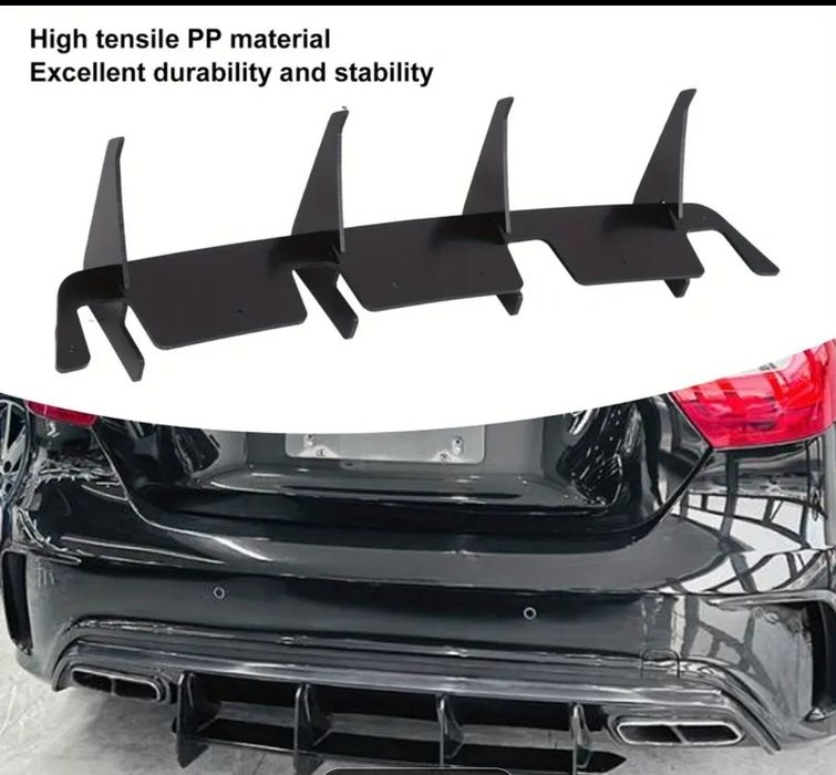 Дифузьор за  задна броня тип хриле