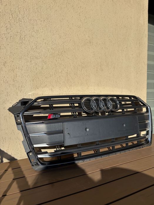Grila Originala Bara Fata Audi S5 A5 B9 F5 fabricatie 2017 - 2020