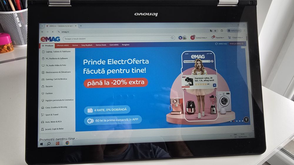 Leptop Lenovo Yoga 500 1T Touch screen ecran