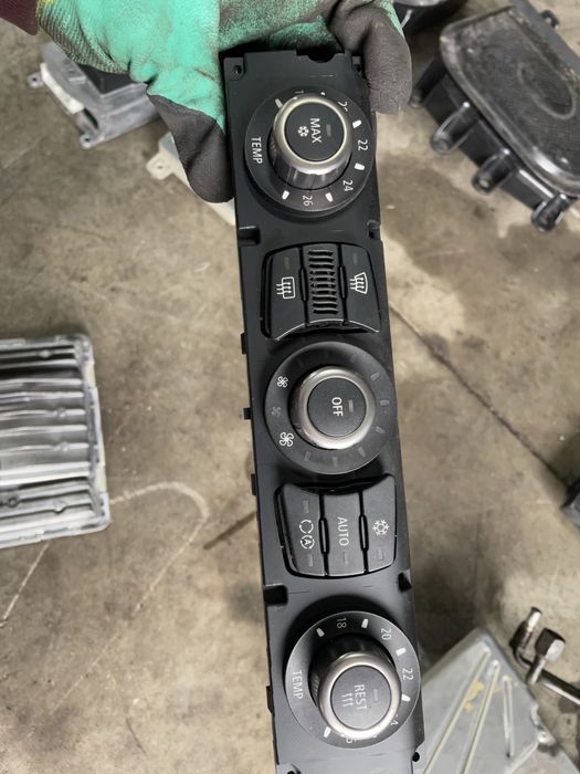 Comanda dublu climatronic incalzire scaune clima BMW e60 e63 Auto