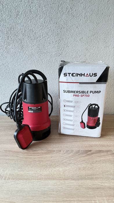 Pompă submersibilă Steinhaus PRO-SP750, 750 W, 13.000 l/h
