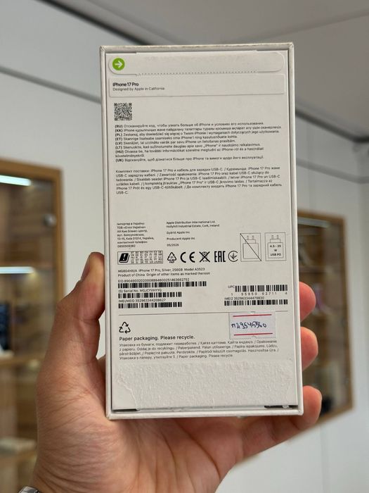 iPhone 17 Pro 256 gb  New Nanosim+Esim