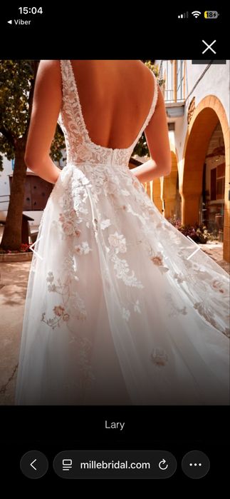 Сватбена/ булченска рокля на Gabbiano от Millebridal