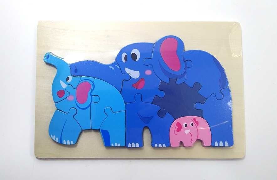 Осем Модела Дървени Пъзели на Животни - всички дървени играчки