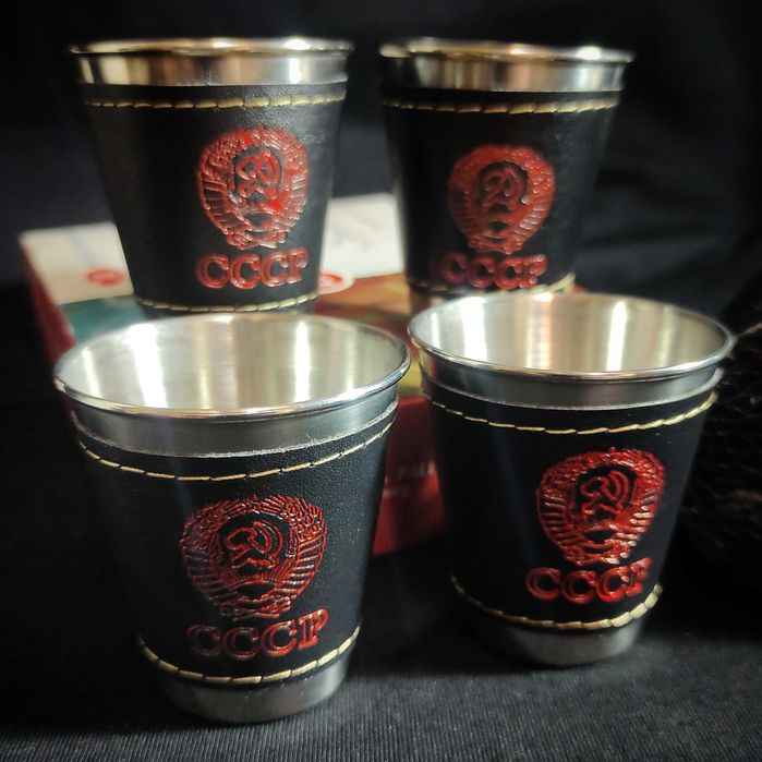 Стопки Походные СССР. 4 шт. 60 мл.