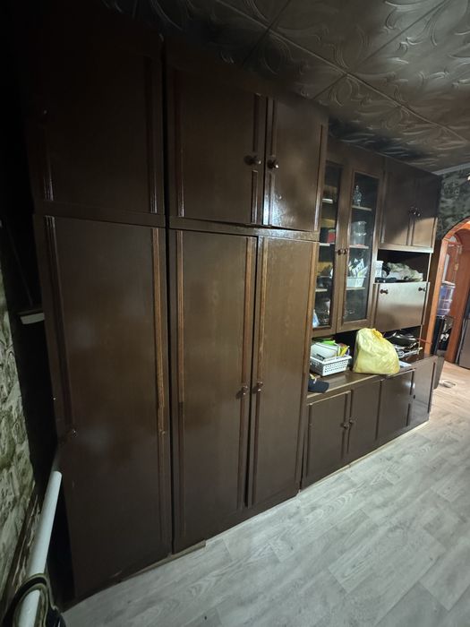 Шкаф стенка, 4 тумбы+ 4 секции