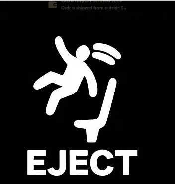 Стикер "Eject"