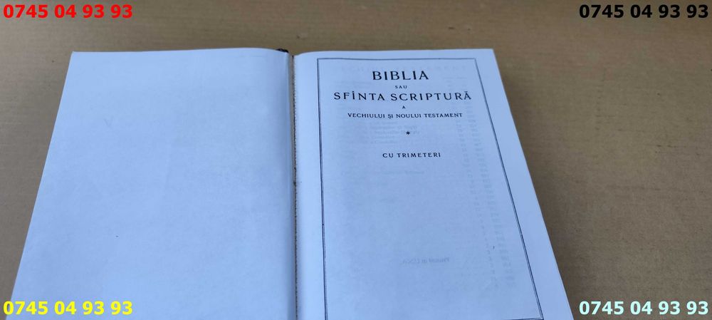 carte carti BIBLIA in stare buna se vinde ca in poze