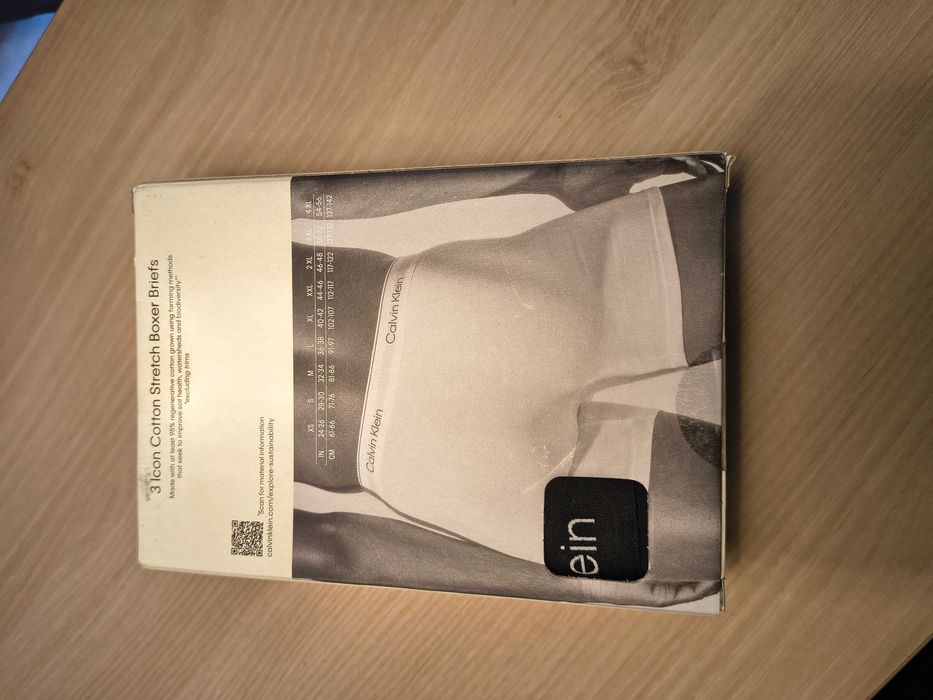 3бр. Мъжки боксерки Calvin Klein черни размер L/G