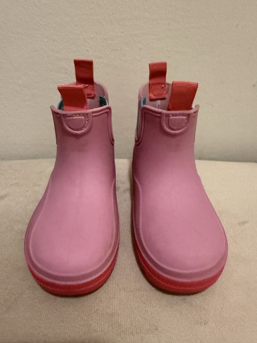 Розови гумени ботуши с ластик Zara , 25 номер