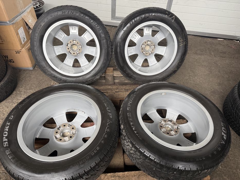 Jante originale Audi Q5 cu anvelope iarna 235/60 18 5x112