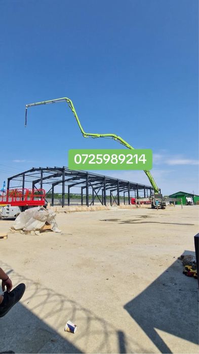 Vand hala metalica structura metalica din IPE300 hea300 UNP INP PANOUR