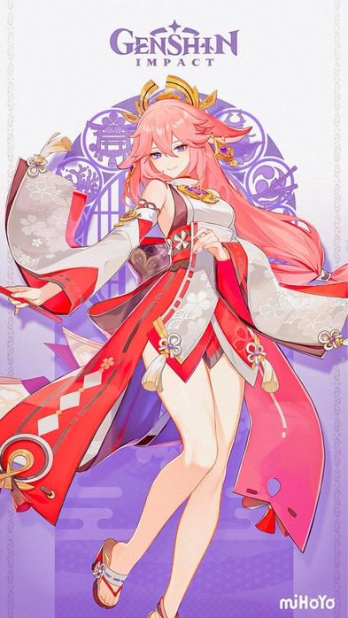 Оригинальная сумка Yae Miko (Genshin Impact)