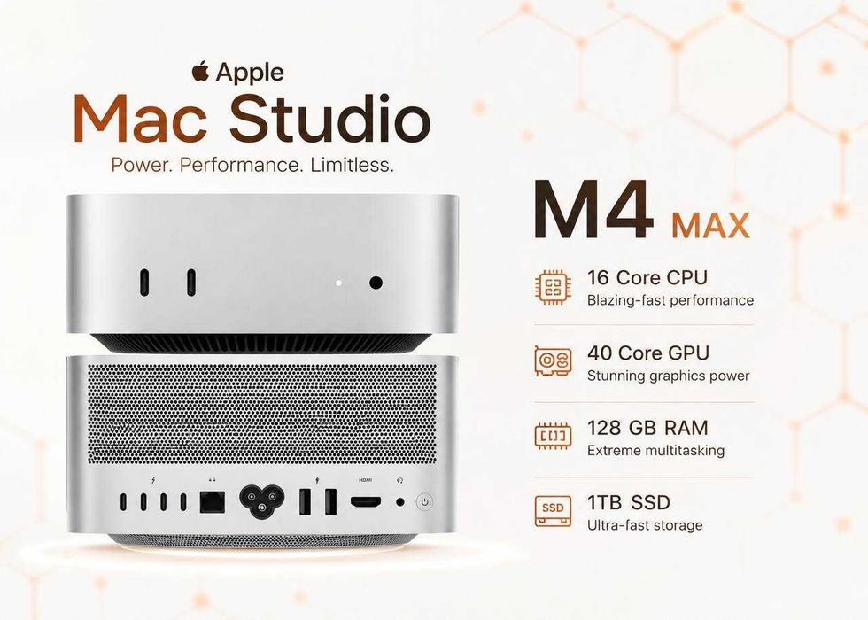 Apple Mac Studio M4 Max 128GB 1TB