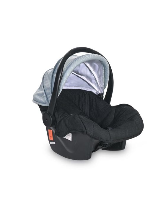 Детска комбинирана количка Lorelli - Daisy Basic Set, черно и синя