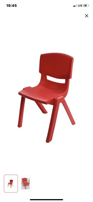 Стулья детский высокопрочный пласстик