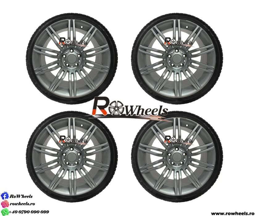 Jante BMW 19 R19 Model SPYDER Style 172 E60 E90 F10 F12 F01 X3 F30 F34 Anvelope vara
