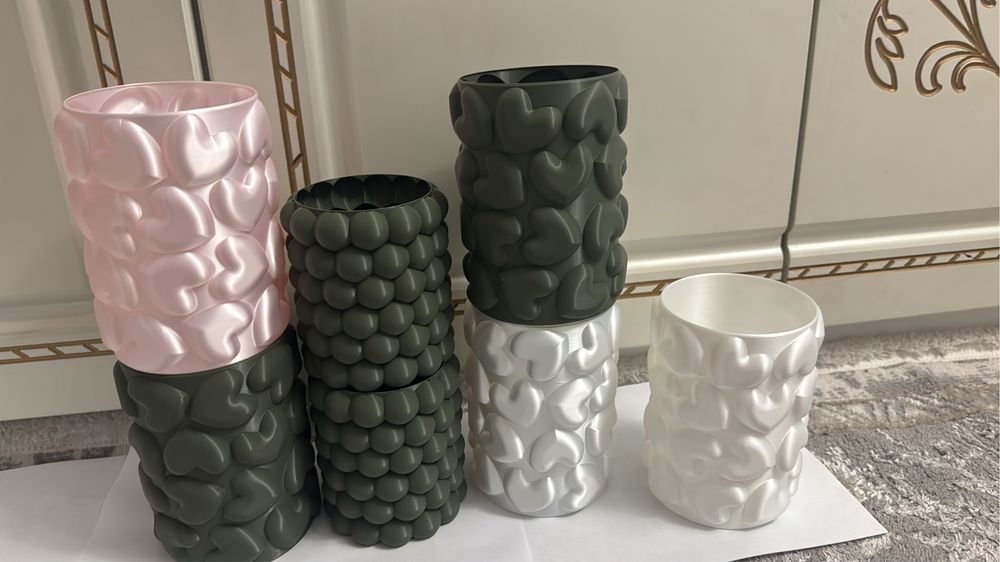 Кашпо на 3 д принтере