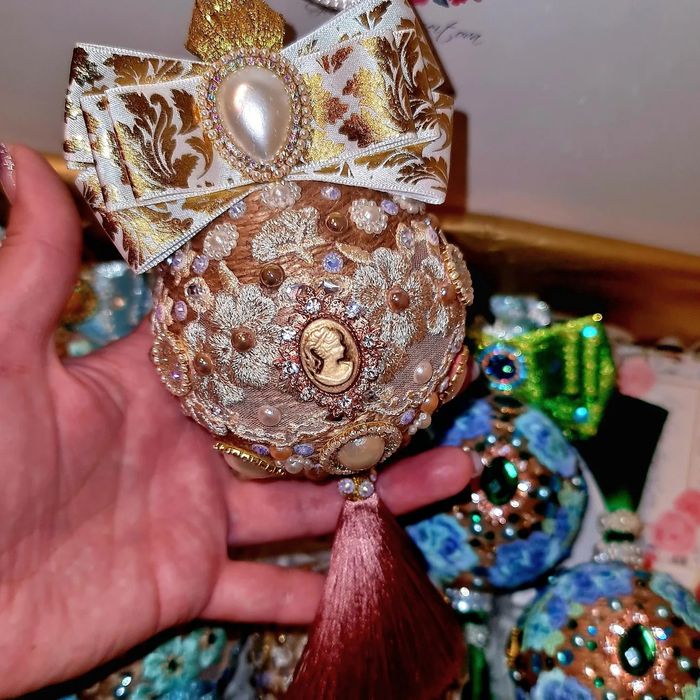 Подарочный набор ёлочных шаров