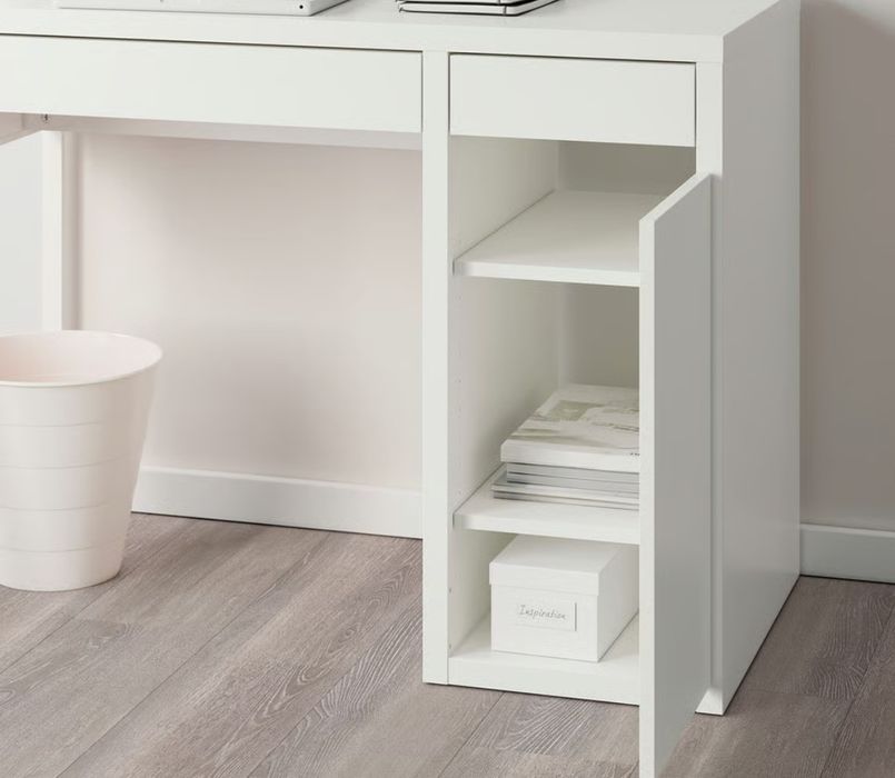 Birou alb  Ikea 2 corpuri