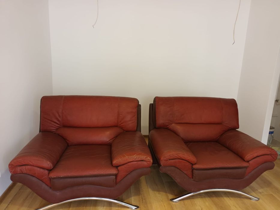 Fotoli din piele de vanzare