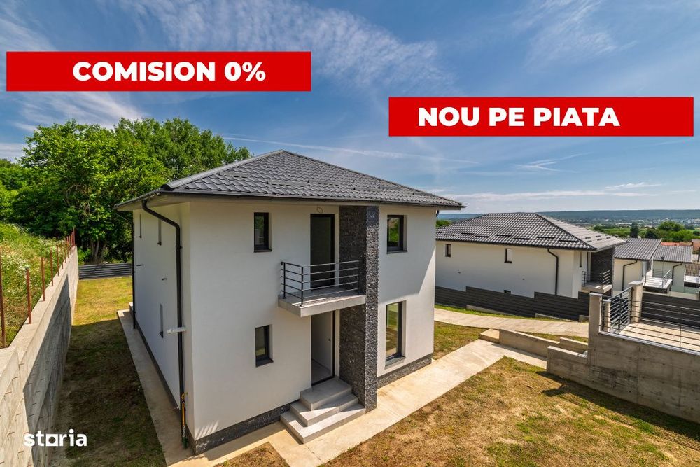 Casa individuala noua P+1 - 140 mp - Teren 663 mp - Argeselu