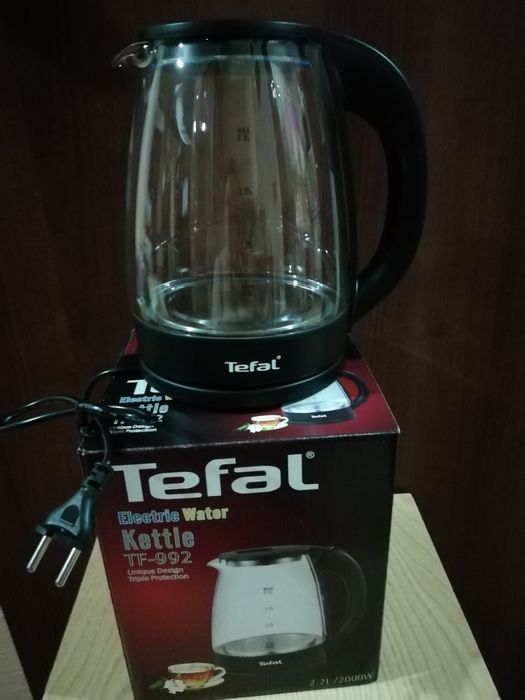 Тефаль электрочайник в упаковке