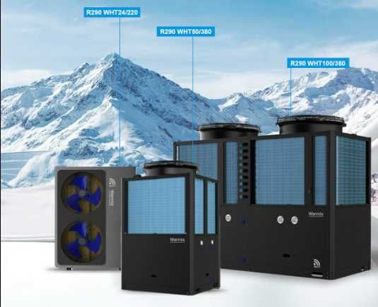 тепловой насос 24 кВт R290, отопление и охлаждение issiqlik nasos 24kw