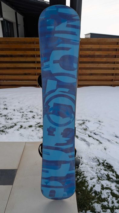 Placa Burton Clash 158 plus legaturi Custom M in stare foarte buna
