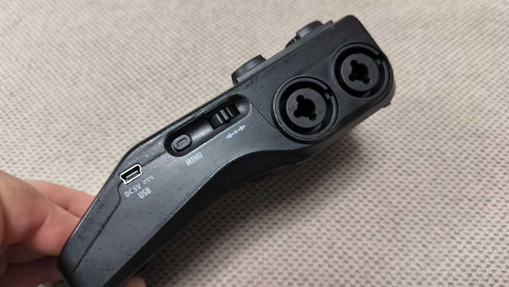 Reportofon recorder ZOOM H6 Handy Recorder black audio XLR