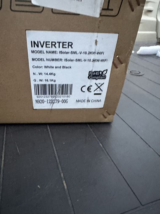Invertor hibryd EASUN 10,2 kw
