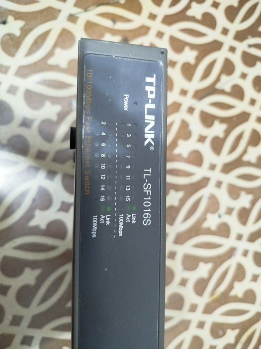 16-портовый сетевой коммутатор TP-Link TL-SF1016S (Switch)