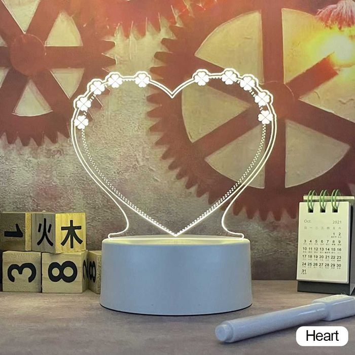 3D Нощна Лампа за рисуване - LED лампа