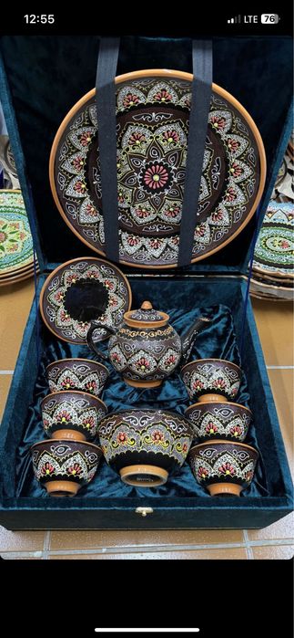 Sovg’a va uyda ishlatish uchun ajoyib sopol servis