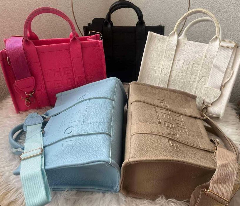 Дамска луксозна чанта,  THE TOTE BAG-ЦВЕТОВЕ