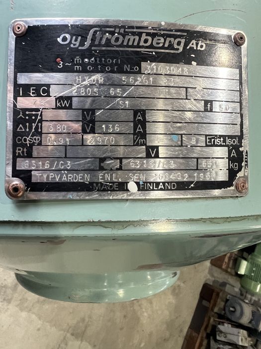 Ел.двигател/електромотор 75 kW 2900 RPM