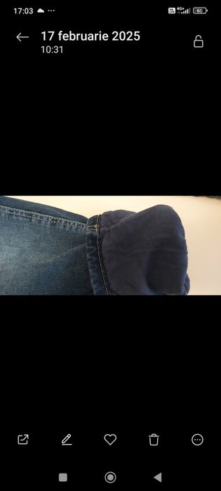 Blugi dublați măr 134-140