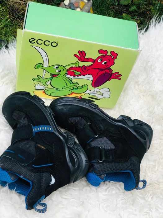 Ghete baiat ECCO-marimea 28,,inter18cm,Piele,impermeab,ca Geox,Salomon