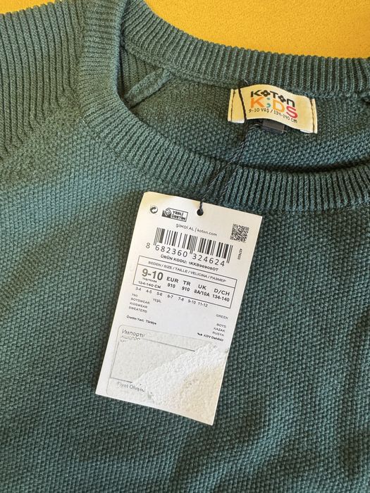 Новая Кофта Koton 9-10 лет
