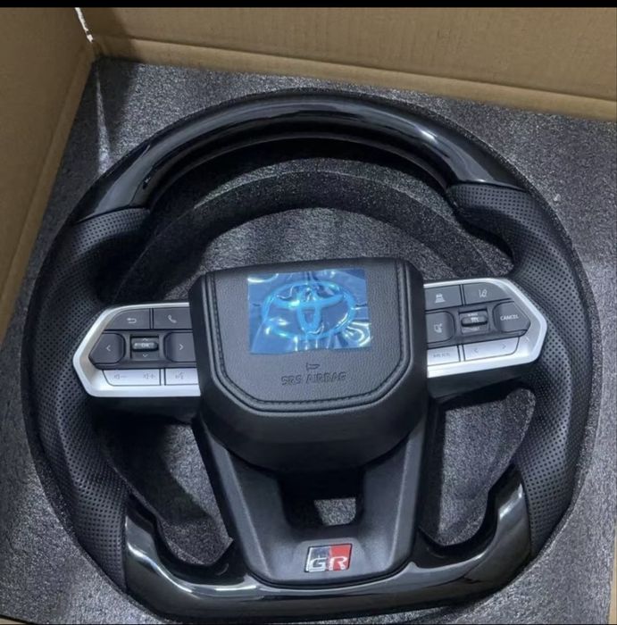 Руль на Toyota prado