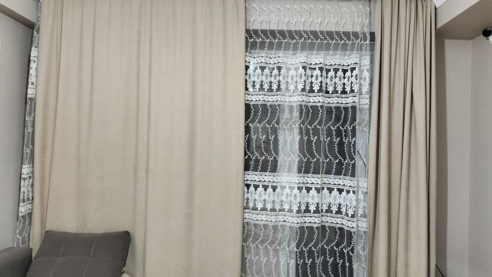 Продам шторы+тюль.