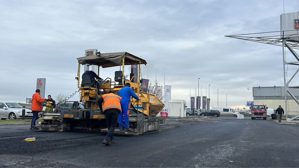 Asfaltare curti, drumuri, asfalt trotuar, parcari, reparatii asfalt