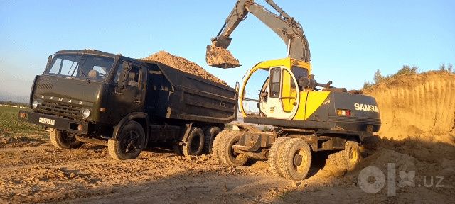 Услуга Ekskavator Kamaz. Zil xizmatlati bor