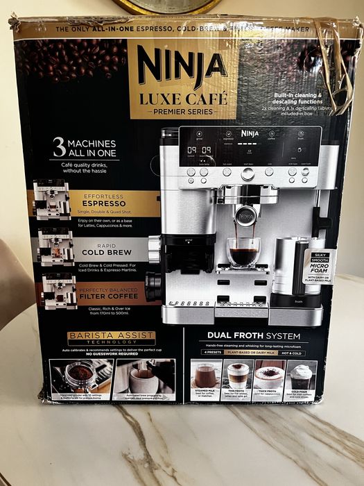 Espressor semi-automat Ninja Luxe Cafe 3 in 1