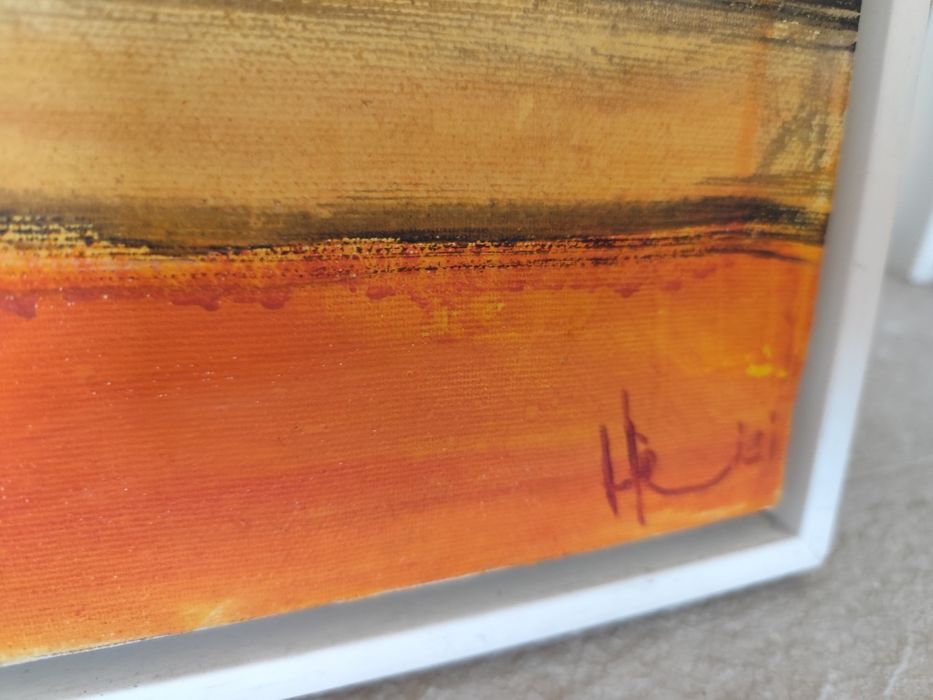 Разкошна, огромна картина с подпис от автора