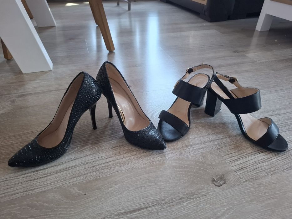 Подарявам черни дамски обувки 37-38